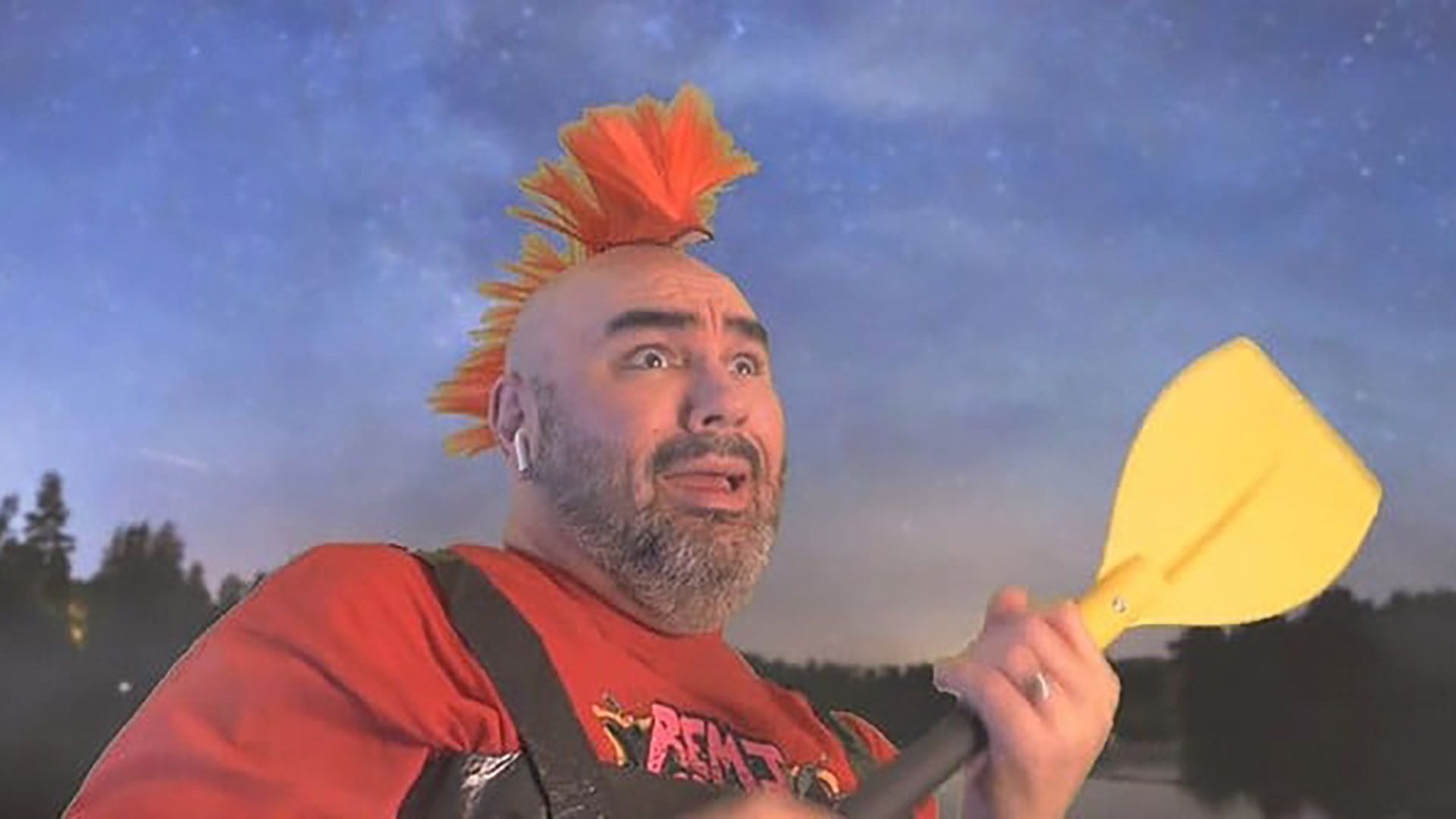 Hiigelhai glämm-metali rünnak