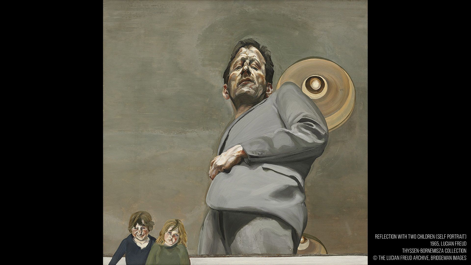 Lucian Freud. Autoportree