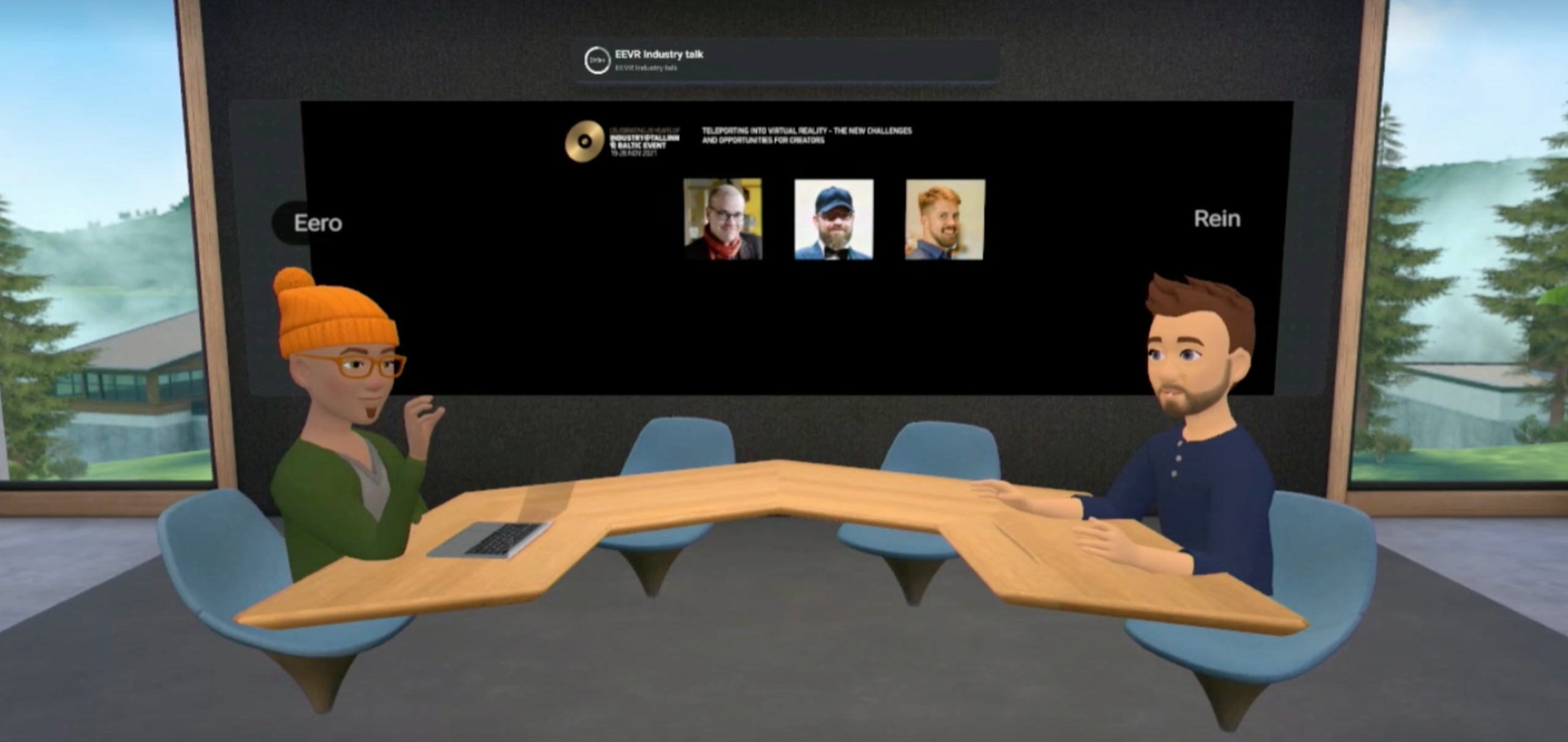 ind.virtual reality panel